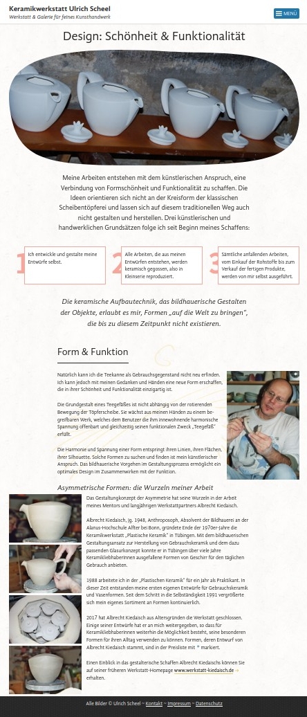 verkleinertes Bildschirmfoto der Seite „Die Idee“